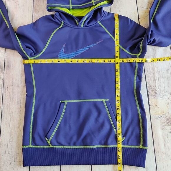 Nike Therma-Fit embroidered logo hoodie sz M - Picture 9 of 12